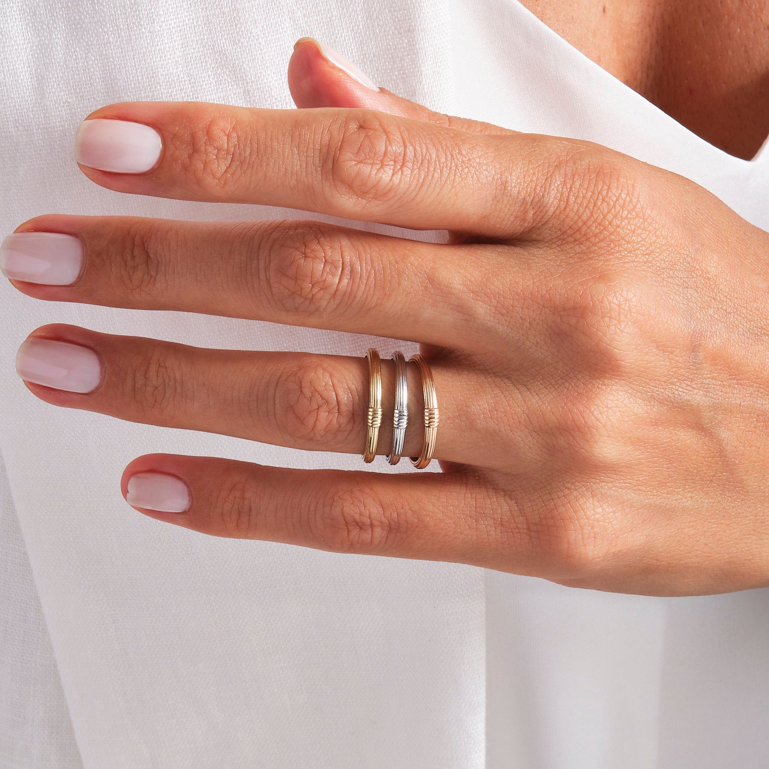 Double Knot Stackable Ring β 14K Solid Gold πβ¨
A timeless double knot ring symbolizing love, unity, and everlasting connection. Crafted in solid gold, its bold yet elegant design makes it perfect for everyday wear, stacking, or gifting to someone special β a best friend, mother, or soulmate. π