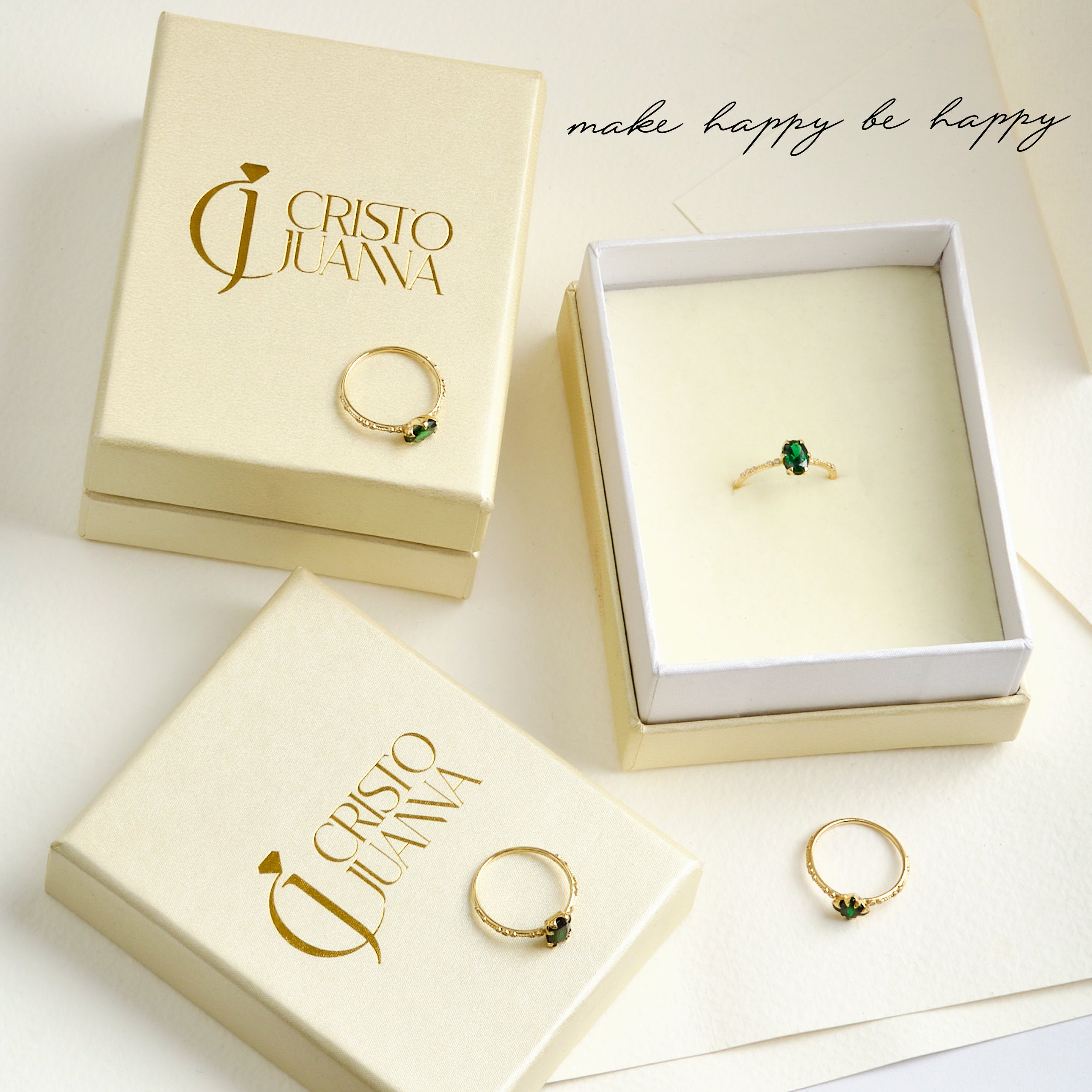 Marquise Emerald and Round Diamond Eternity Band 14K Solid Gold Wedding Ring, Green Birthstone with Moissanite Engagement Ring for Women