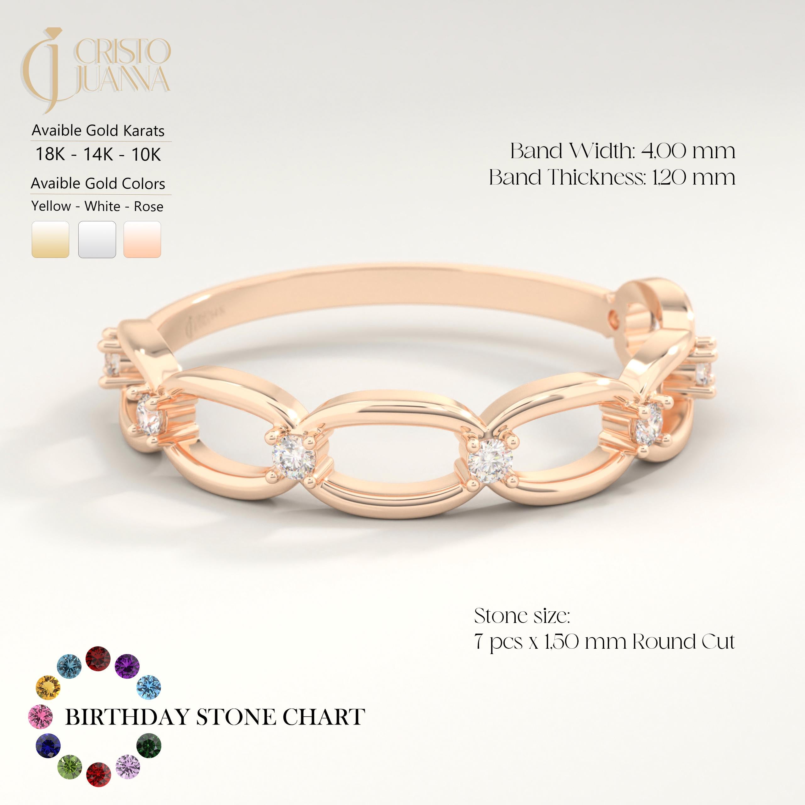 Bold yet delicate, this open chain link ring blends modern edge with timeless grace. Featuring a chain diamond band and dainty stacking ring style, it shines on any pointer finger ring or thumb pinky ring. Crafted in tiny small round 18k with moissanite multilink brilliance, it becomes a lovely chain ring for everyday elegance.