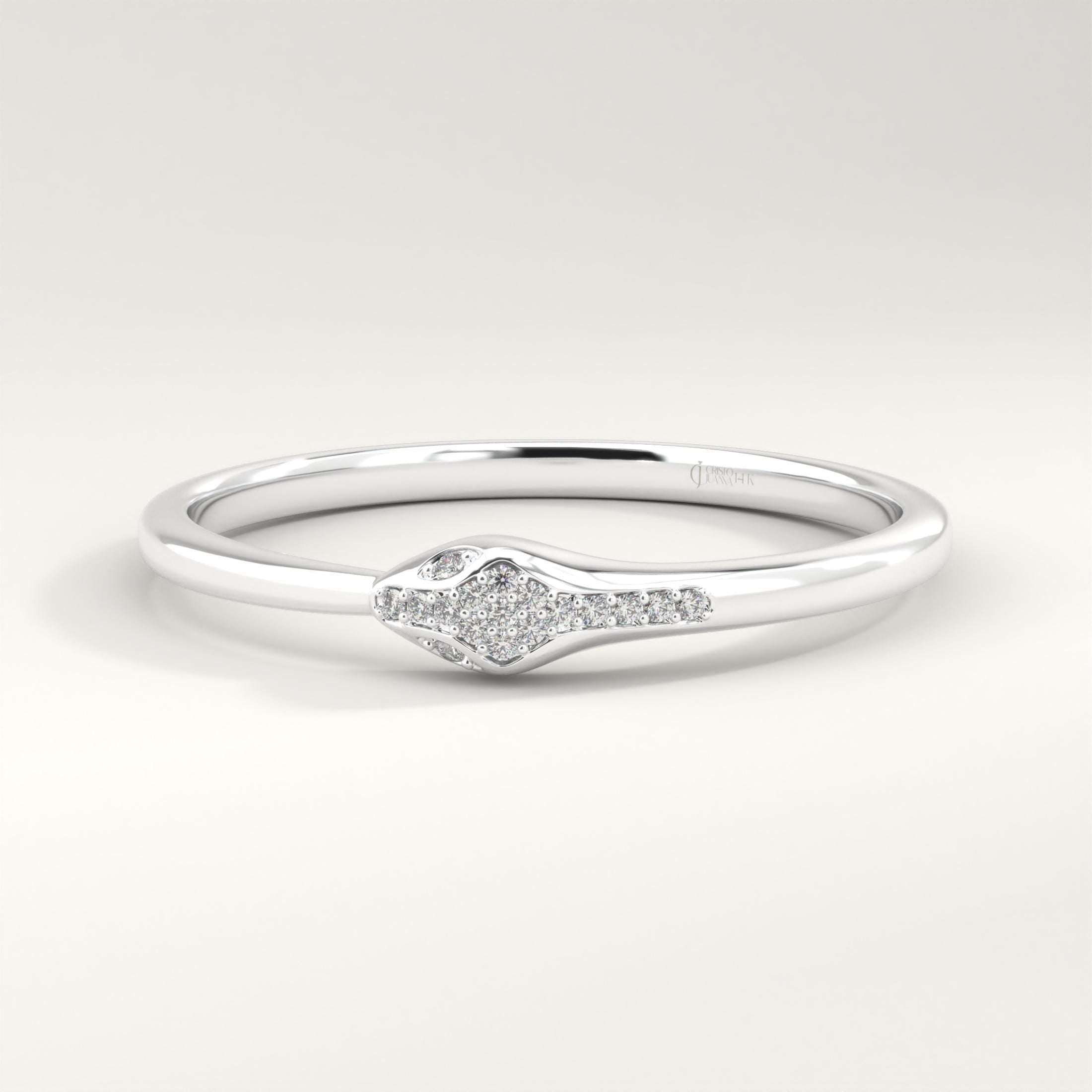 π 14K Gold Snake Ring with Diamond β Serpent Moissanite Gothic Band
Bold and symbolic, this dainty snake ring coils elegantly with shimmering stones across the head. A striking piece for lovers of gothic style, mythical symbolism, or unique minimalist jewelry.
