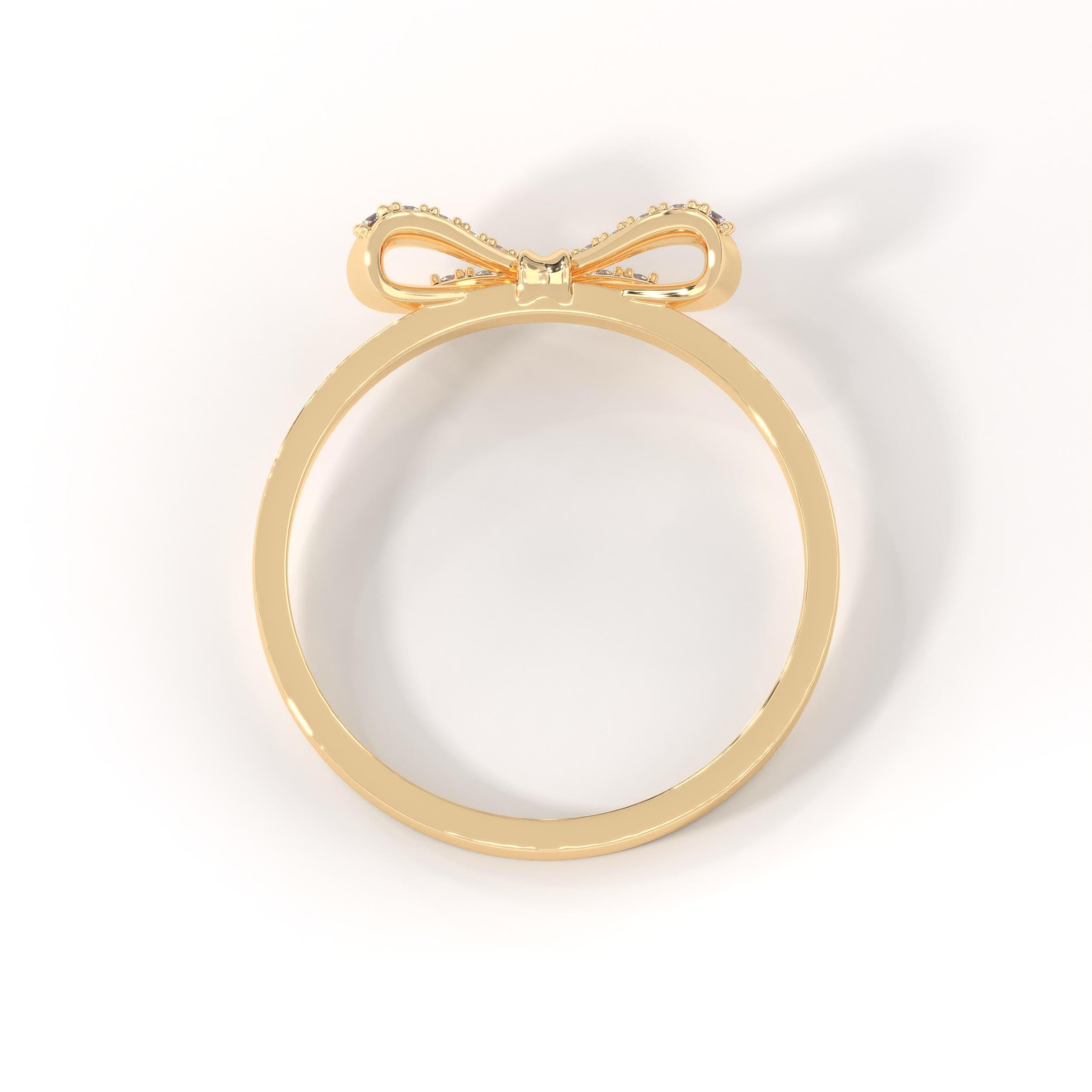 ✨ 14K Solid Gold Ribbon Ring – Dainty Diamond Bowtie Ring for Women
Little Bowknot Ring • Symbol of Love, Friendship & Soulmates
Graceful, feminine, and full of meaning 🤍 This dainty ribbon bowtie ring is designed to symbolize unbreakable bonds—perfect for soulmates, best friends, or a heartfelt gift for someone special. Its elegant bow shape and delicate sparkle make it ideal for everyday wear.