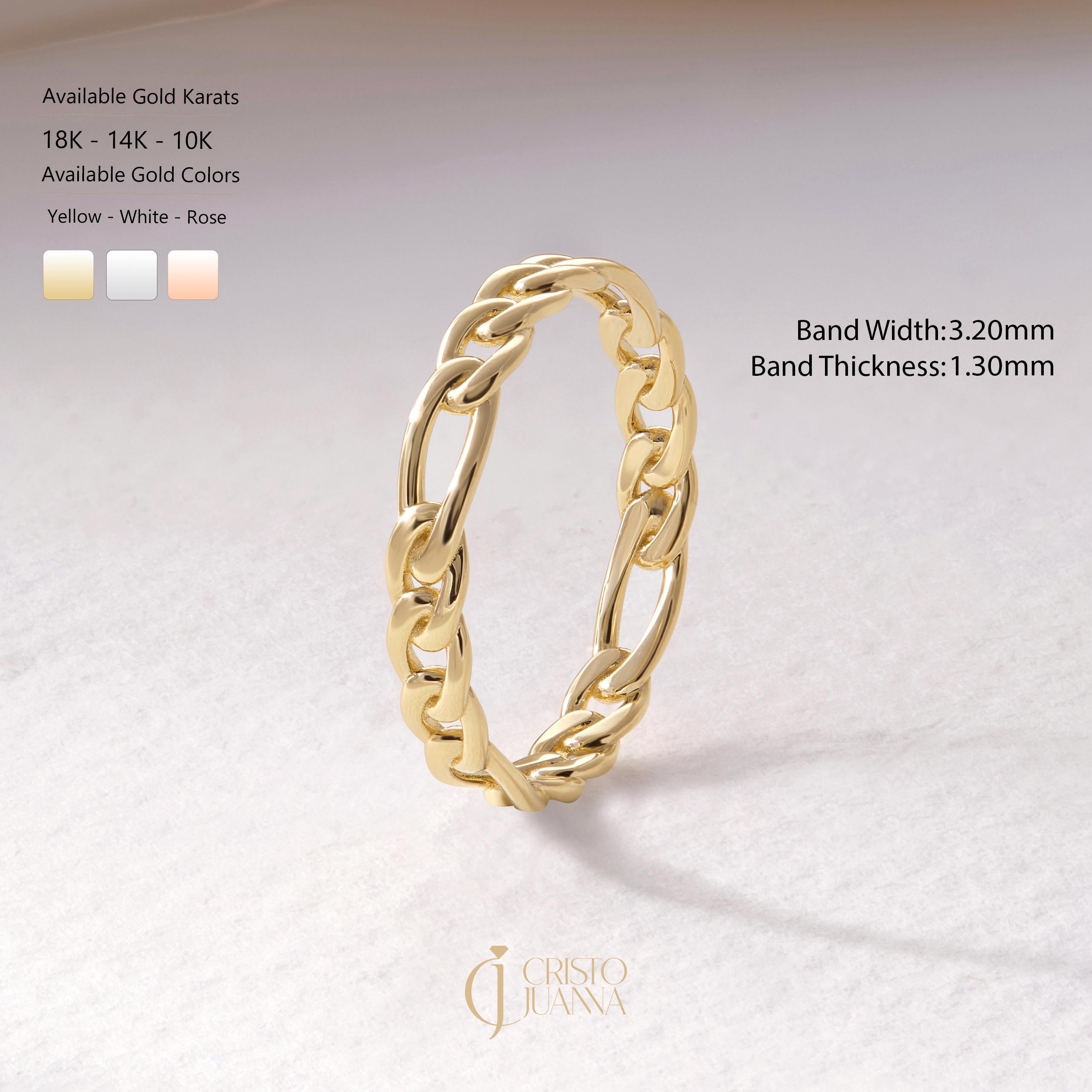 Bold yet graceful, this open chain link ring is a refined statement piece. Crafted as a gold multi link ring or link stackable band, its form balances strength and elegance. From a soft bold chain ring to a thick chained ring, every curve reflects intention. Designed in link chain ring 18k and custom ring gold 14k options, it suits bridal engagement or everyday daily wear.