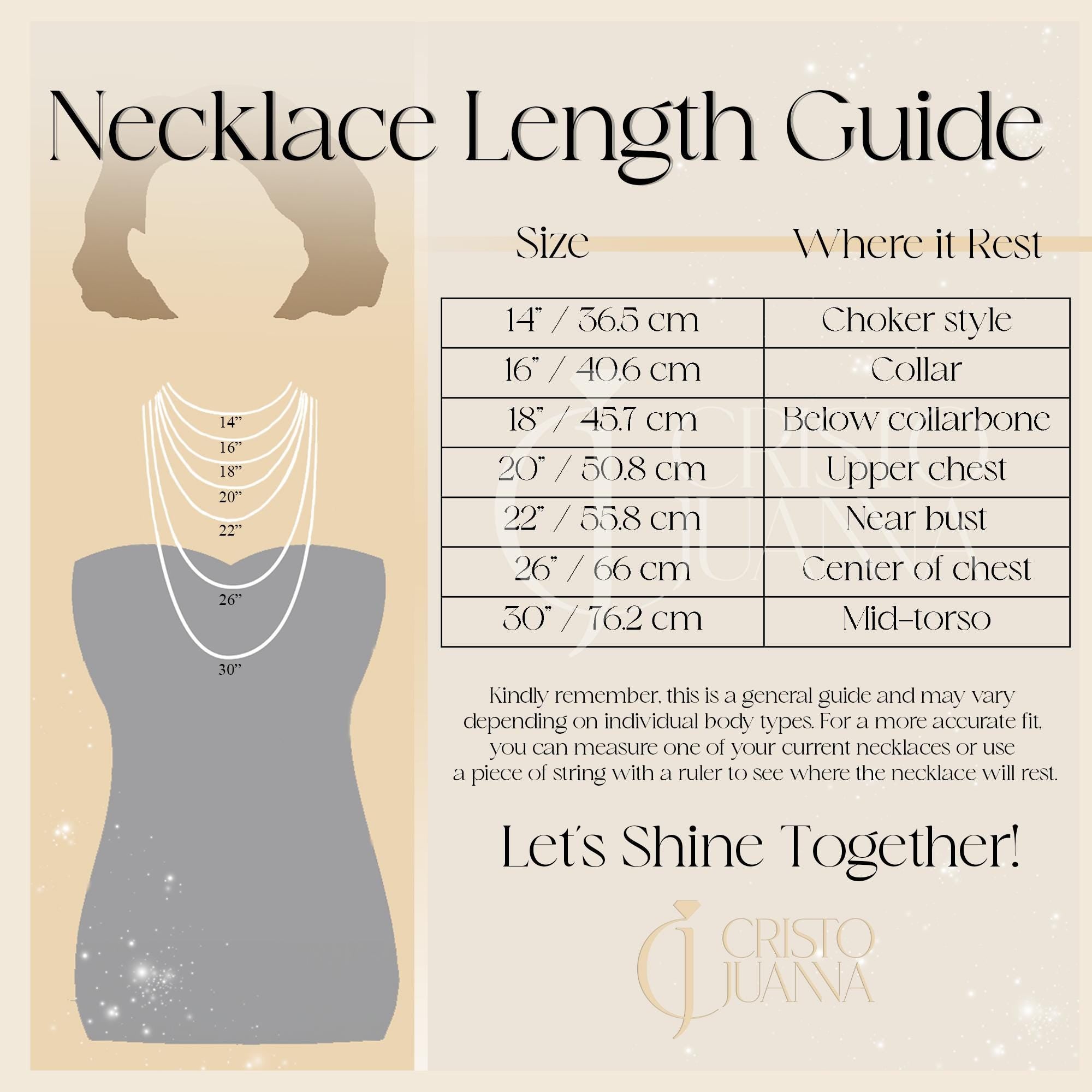 14K Solid Gold Cable Chain Necklace: 2.5mm Pendant Chain