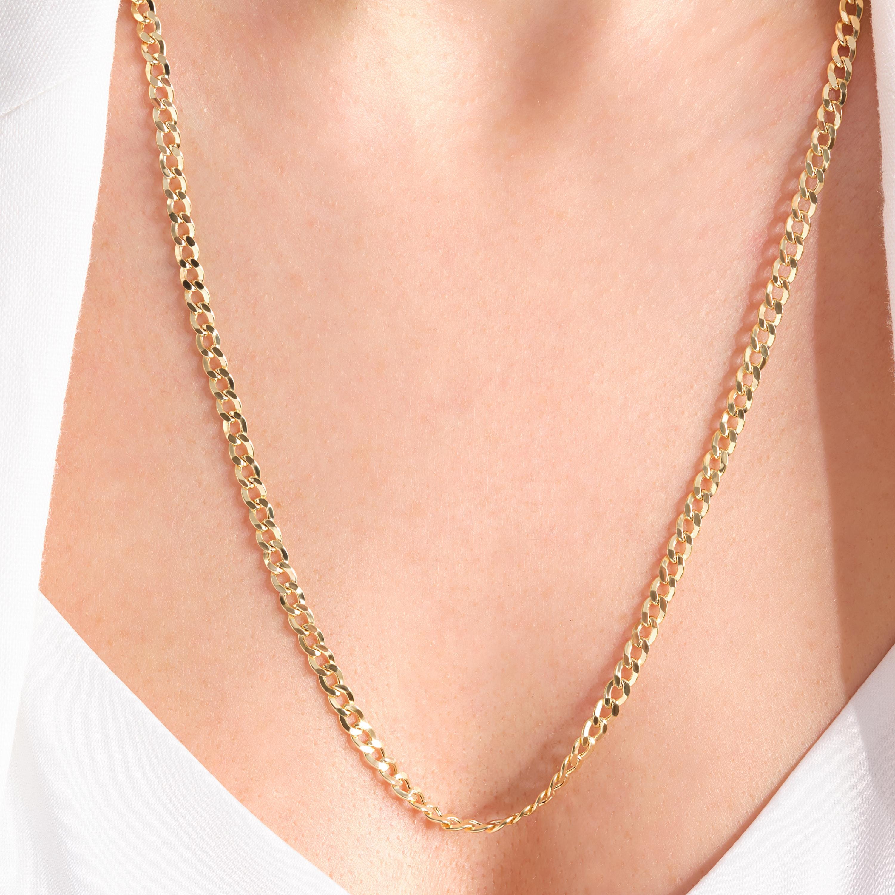 Figaro Chain Necklace – 14K Solid Gold ✨💎
A timeless 4 mm solid Figaro chain necklace, perfect for everyday elegance or layered styling. Crafted from real 14K gold with a smooth, polished finish, this multilink chain adds a luxurious touch to any outfit — durable, stackable, and always in style. 💛