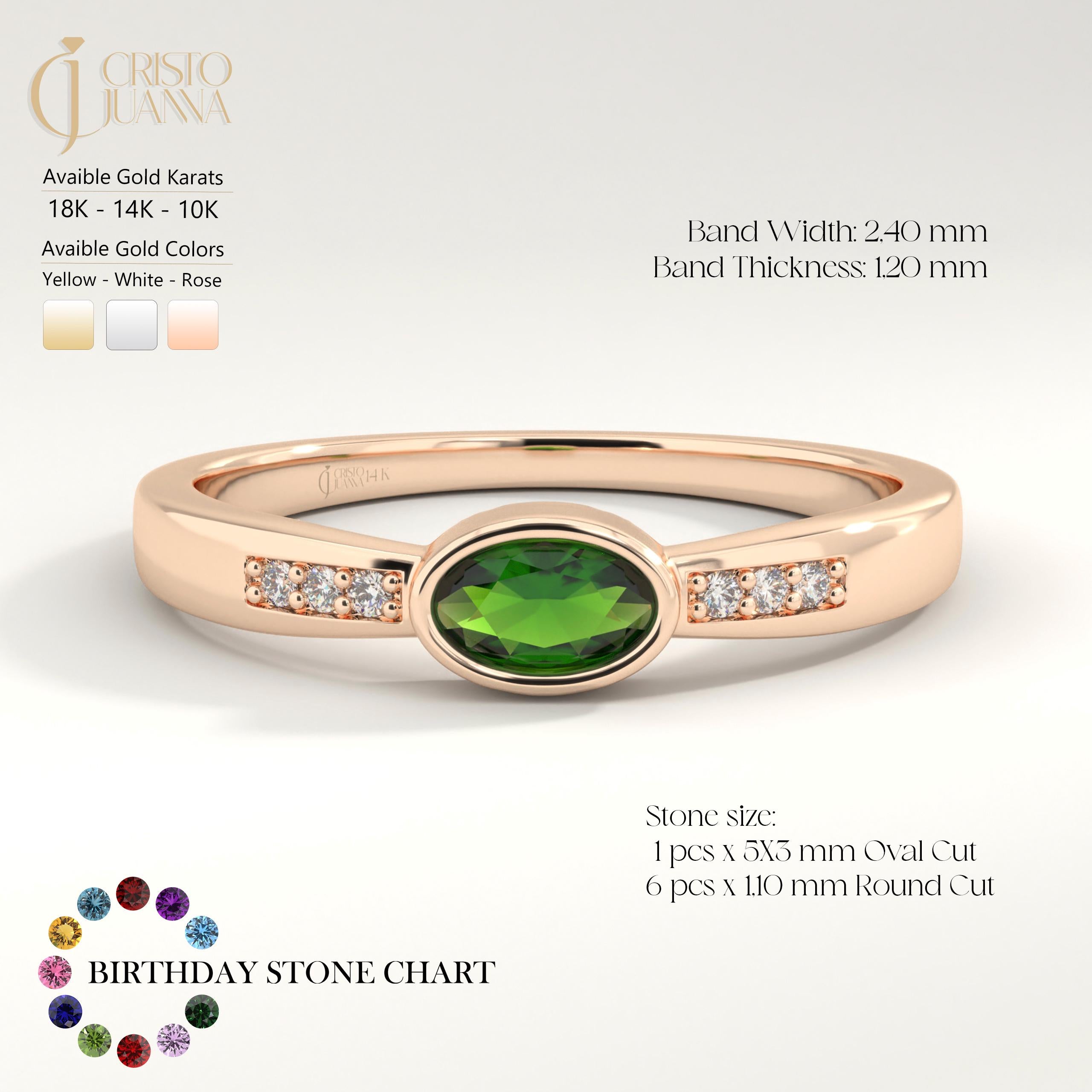 Oval Emerald Engagement Ring – 14K Solid Gold ✨💚
A delicate oval emerald ring featuring sparkling side diamonds, perfect for engagements, weddings, or meaningful gifts. Can be customized with Diamond or Moissanite according to your preference. 💍