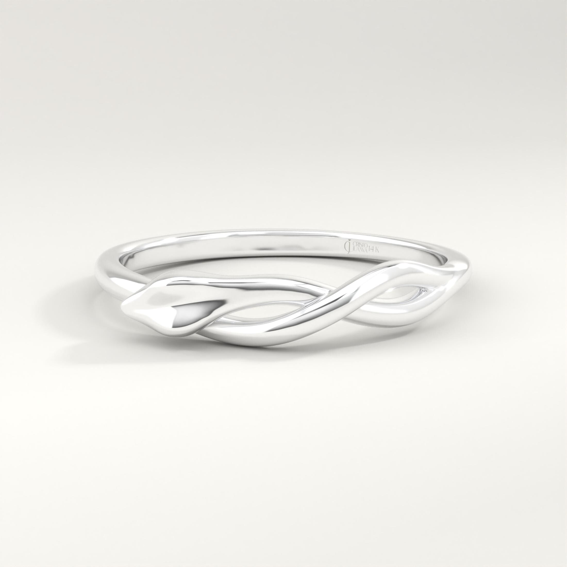 Snake Infinity Ring – 10K / 14K / 18K Solid Gold 🐍✨
A bold yet delicate eternity ring featuring a snake head design, symbolizing infinity, strength, and eternal love. Perfect for those who adore unique, gothic-inspired fine jewelry crafted in real solid gold.