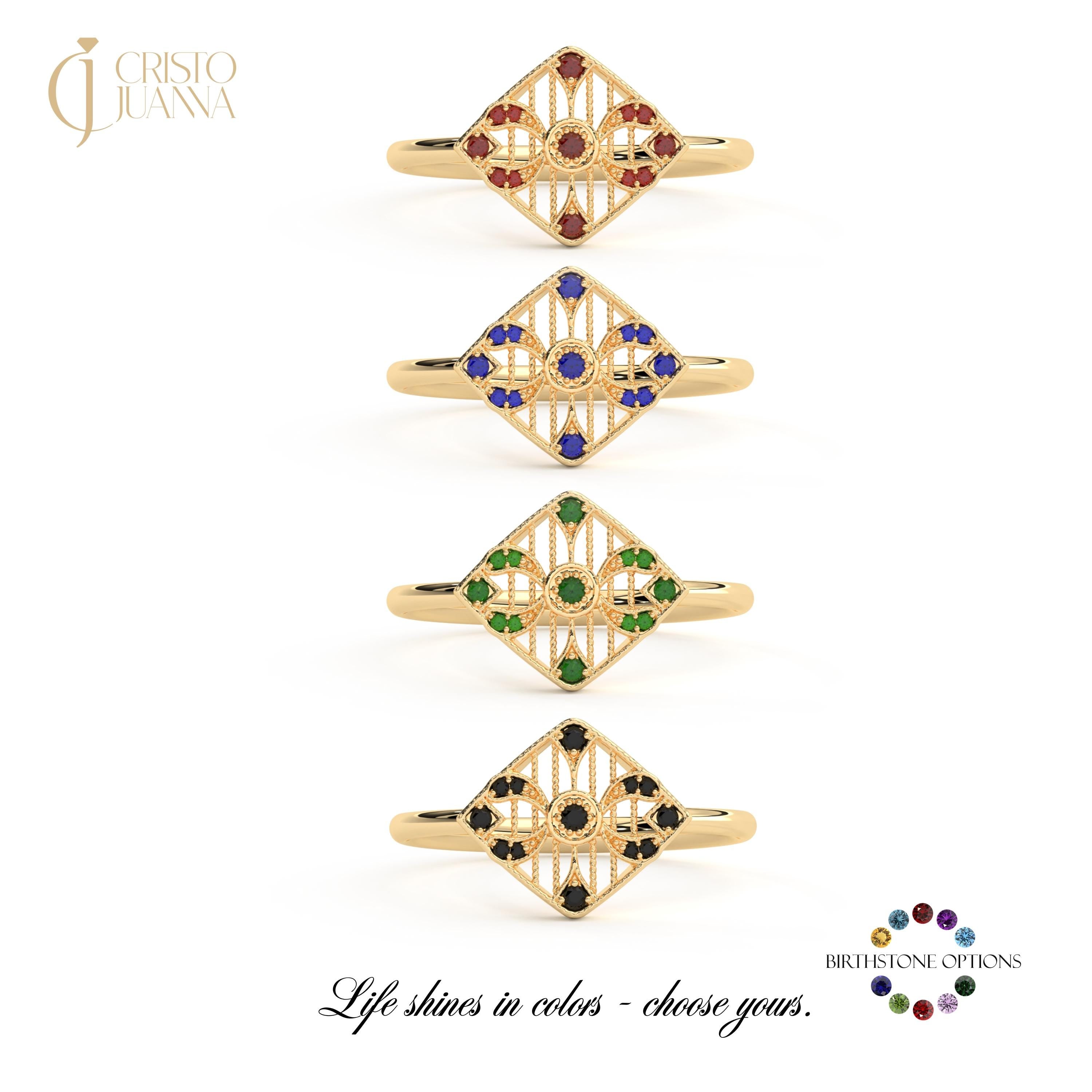 Rhombus Signet Ring, Vlasta