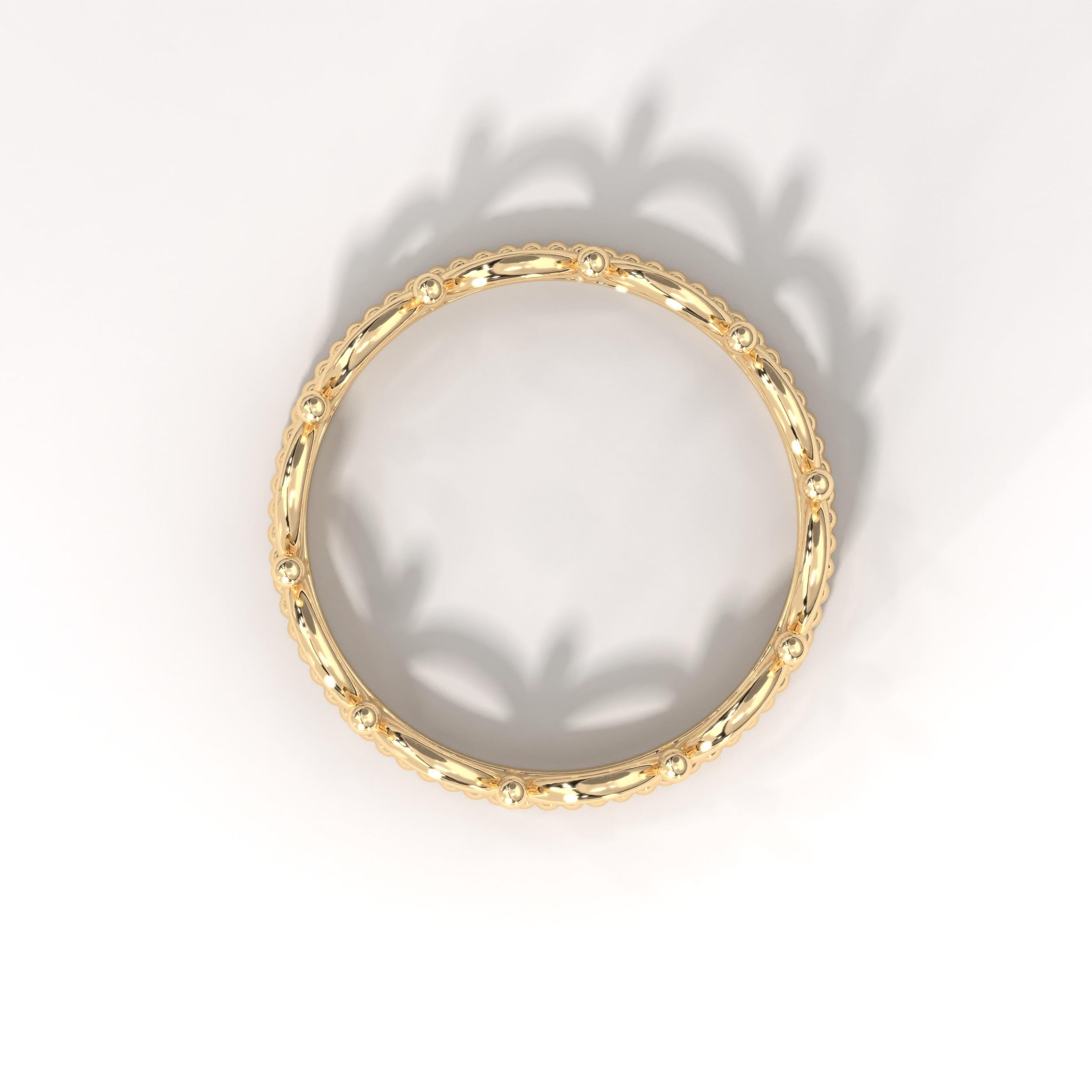 👑 Princess Crown Ring | Dainty 14K Solid Gold Full Eternity Band

Step into a fairytale with this Princess Crown Ring, inspired by royal elegance and timeless symbolism. Designed with a graceful royal curve crown silhouette, this ring represents love, strength, and commitment—perfect for those who want to feel like a queen every day. Handcrafted in solid gold, it blends delicate beauty with a bold crown-inspired design, making it ideal for both daily wear and meaningful occasions.