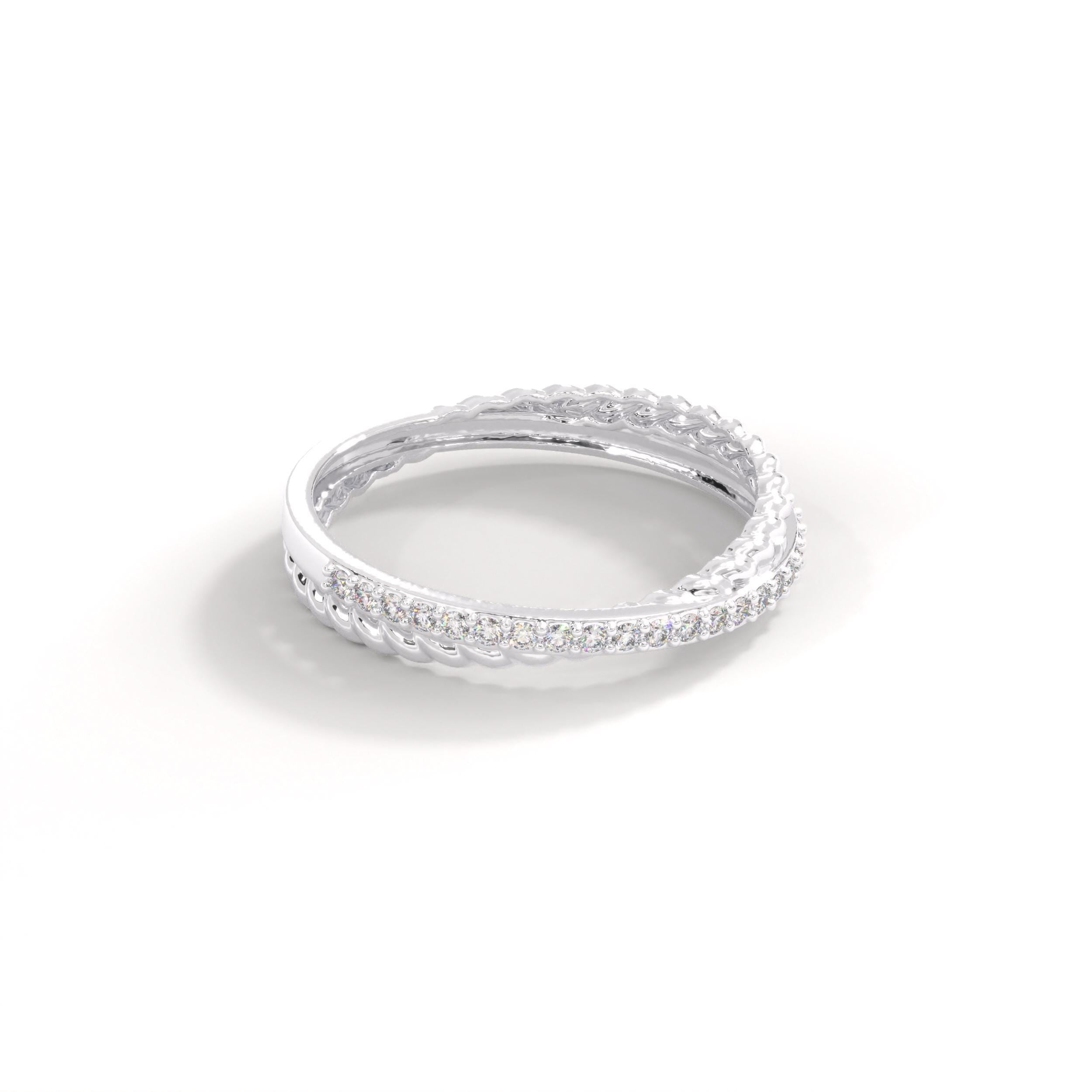 ✨ Criss Cross Diamond Ring | 14K Solid Gold Twisted Rope Band

Modern elegance meets timeless craftsmanship in this stunning Criss Cross Diamond Ring. Designed with a graceful X-shaped (criss-cross) silhouette and a textured twisted rope band, this ring blends minimalism with brilliance—perfect for everyday luxury and meaningful moments.