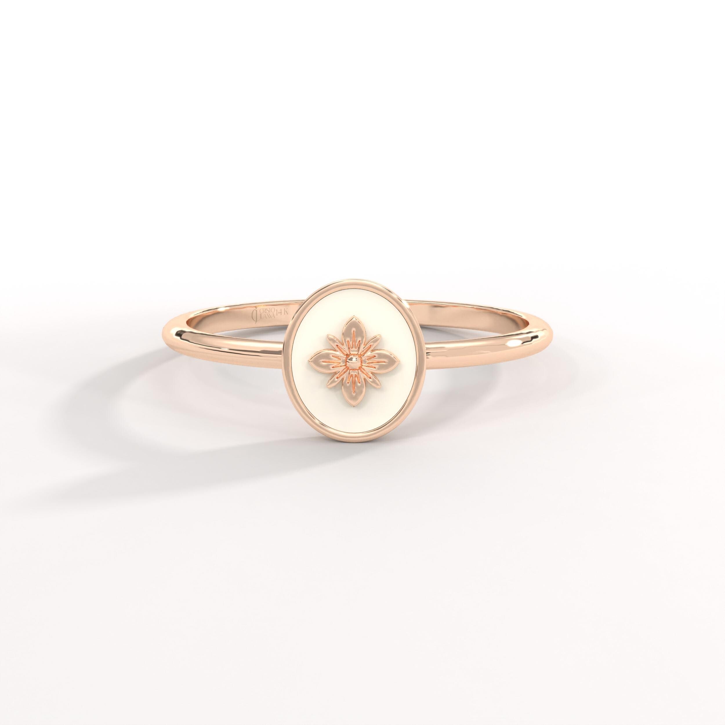 14K Solid Gold Peridot Ring, Oval Birthstone Ring with Side Diamond Band, Peridot Green Gemstone Rings for Women